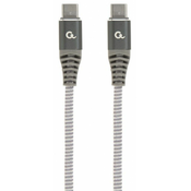 GEMBIRD USB Type-C kabl/ 60 W/ CC-USB2B-CMCM60-1.5M/ 1.5m