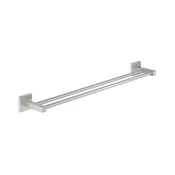 GROHE 41104DC0 - Dvojno držalo za brisače QUICKFIX START CUBE 654 mm iz nerjavečega jekla