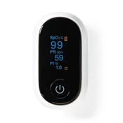 Nedis Merilnik kisika SmartLife | Bluetooth | Zaslon OLED | Zvočni alarm/Indeks perfuzije/Hitrost utripa/Visoko natančen senzor/Motnje gibanja/Nasičenost s kisikom (SpO2) | Bela