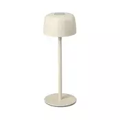 Zuma Line ETLED-658-CM - POCO LED punjiva lampa prigušiva, 2W, 1200 mAh, IP44, krem