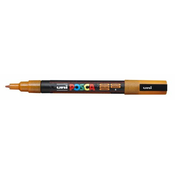 Marker Uni pc-3ml Posca glitter narančasti