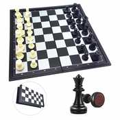 Lexibook Magnetni zložljivi šah ChessMan Classic