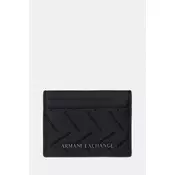 Armani Exchange etui za kartice moško usnjeno
