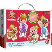 Trefl Otroška sestavljanka Cocomelon 4v1 (2,3,4,5 kosov)