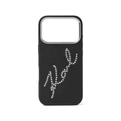 Karl Lagerfeld Etui za telefon  SIGANTURE IPHONE 17 PRO  črna