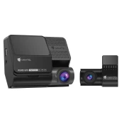 NAVITEL RS985 GPS avto kamera, 3, 4K Ultra HD, 160° snemalni kot, G-senzor, ADAS, GPS, WiFi, SONY STARVIS, aplikacija, darilni bon, +vzvratna kamera, črna
