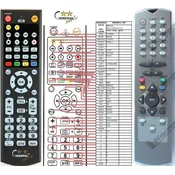 General HYUNDAI DVB-10, DVB-11 - compatible General-branded remote control