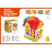 Multifunctional toddler house Red Roof