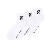 Nogavice On Logo Sock Mid 3-Pack White L