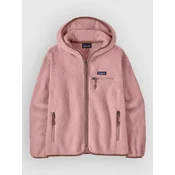 Patagonia Retro Pile ženski pulover s kapuco fuzzy mauve