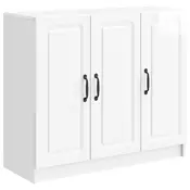 Kreveta Bijela visokog sjaja 89 x 34,5 x 77 cm