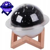 Ovlaživac zraka difuzor aromaterapija led rgb usb 250ml planet
