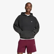 Mikina adidas Trefoil Essentials Washed Loose Hoodie Black L