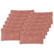 vidaXL Prevleka za blazino 12 pcs HEERLEN Roza 40 x 80 cm PV flis