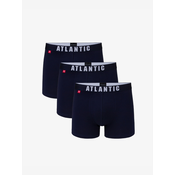 Atlantic Oprijete boksarice 3 Piece Modra