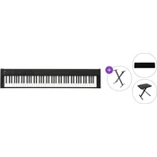 Korg D1 Standard SET Digitalni stage piano Black