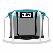 Aga Ochranná síť 150 cm na dětskou trampolínu Light Blue