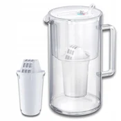 shumee Aquaphor Nord stekleni filter vrč 2,5 l z vložkom A5 (350 l), bel