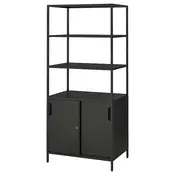 TROTTEN Ormaric s kliznim vratima, boja antracita, 80x55x180 cm
