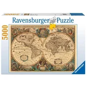 Ravensburger Slagalica Anticka mapa sveta, 5000 delova
