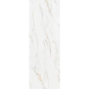 Decoflooring SPC stenski panel 260 cm x 90 cm belo-zlati marmor