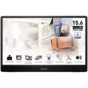 PRENOSNI MONITOR 15,6 MSI PRO MP161 E2, FHD, IPS, 60Hz, 4ms, 250cd/m2, zvočniki, siv