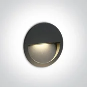 VANJSKA UGRADBENA ZIDNA LED SVJETILJKA 3W CCT IP65 300lm DARK LIGHT ANTRACIT DM68068/AN/V