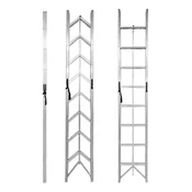 SuperStep Sklapajuce Alu Merdevine 8 Gazišta 266cm ( 1638 )
