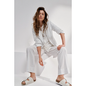 Marisse Womens Jacket L-Mr-4316 White