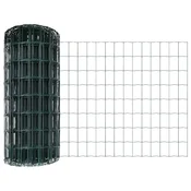 Vidaxl Ograja z varjeno žico 10 x 0,4 m (Š x V) Jeklo s PVC premazom