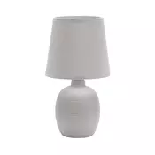 Aigostar - Stona lampa 1xE14/40W/230V siva