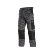 Canis Radne pantalone do struka phoenix cefeus sivo-crne, vel.56 ( 54483 )