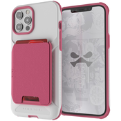 Ghostek Exec4 Pink Leather Flip Wallet Case for Apple iPhone 12 Pro Max