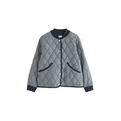 Lindex Prehodna jakna Cherise petrol/bela