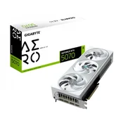 Gigabyte gv-n5070aero oc-12gd nvd/12gb/gddr7/192bit/bela Svga pcie ( 25568 )