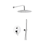 KFA Armatura 5039-501-00 - Tuš set s podometno pipo MOZA sijajni krom