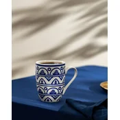 Madame Coco Šolja Reve Bleu Perla, 360 ml, Plavo-bela
