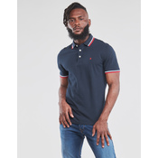 Jack Jones Polo majice kratki rokavi JJEPAULOS Modra
