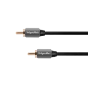 Povezovalni kabel RCA - RCA 1,0 m Kruger&Matz