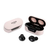 Guess GUTWST31EP TWS Bluetooth headphones + docking station pink (GUTWST31EP)