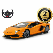 Jamara auto na daljinsko upravljanje Lamborghini Aventador SVJ, narancasti 1:14