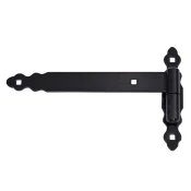 Viseči ornamentalni element za vrata 300mm Črna
