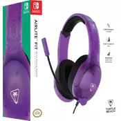 Turtle Beach Airlite Fit žične slušalke vijolične barve za PC & Switch & PS5 & PS4 & Xbox Series & Xbox One