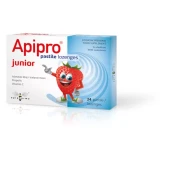 Apipro Junior jagoda, 24 pastile