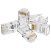 Alantec WT001 mrežni konektor RJ45, prozoren (100 kos)