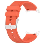 Univerzalen silikonski pas Techsuit W026 22mm za pametne ure - oranžen