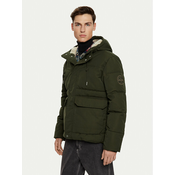 Jack&Jones Puhovka Carl 12256901 Zelena Straight Fit