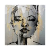 Canvas Slika na platnu Eleonora, 140x140 cm