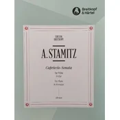 STAMITZ A.:CAPRICCO-SONATA A-DUR FLUTE SOLO