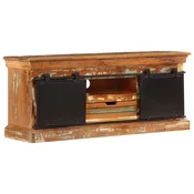 TV ormaric od masivnog obnovljenog drva 110 x 30 x 45 cm